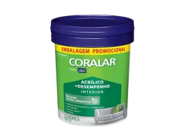 LATEX ACRIL CORALAR + DESENPENHO BRANCA 20L LATEX ACRIL CORALAR + DESENPENHO BRANCA 20L