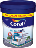 Rende Muito CORAL Fosco Branco Balde 20L