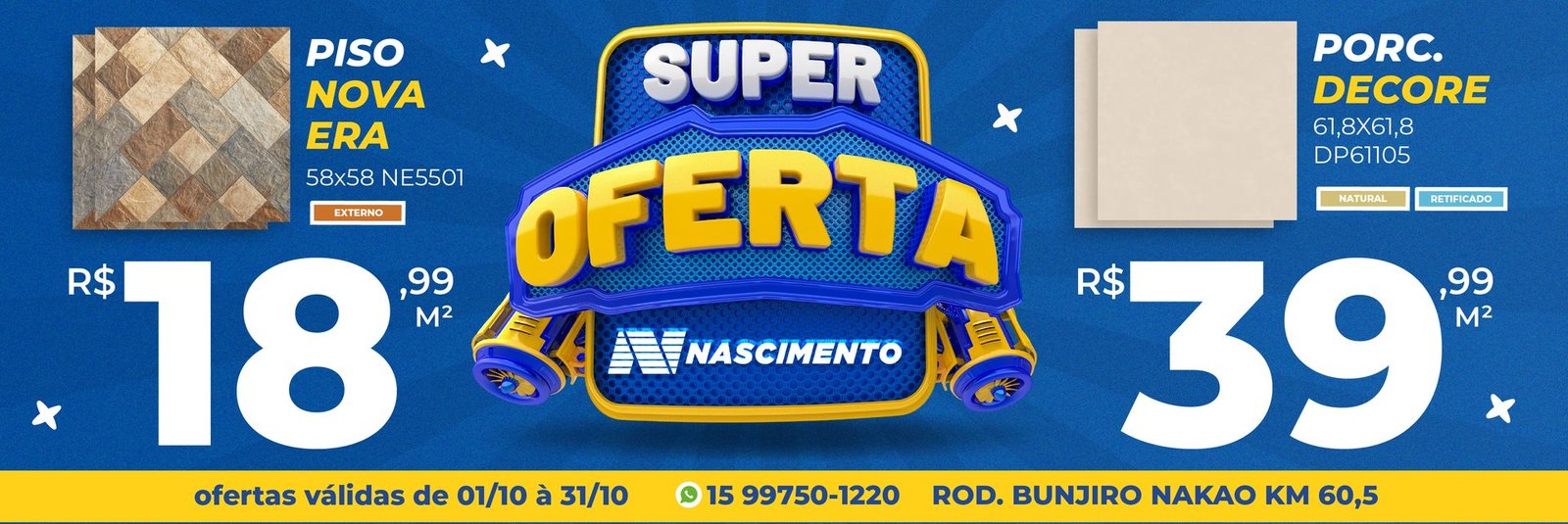 Super Oferta Nascimento - ofertas válidas de 01/10 a 31/10